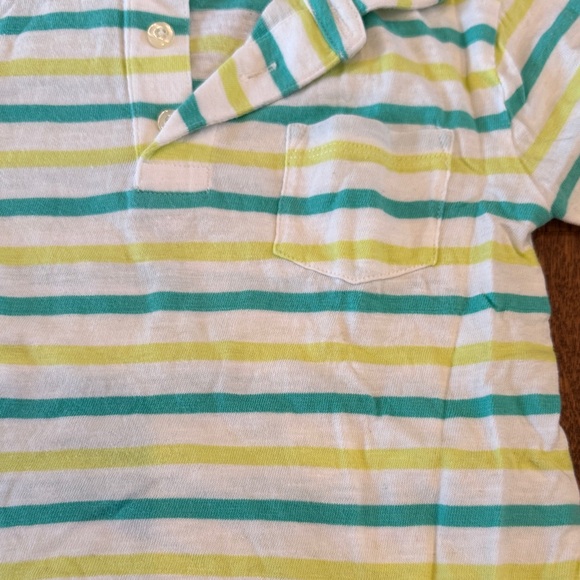 Crewcuts Kids Striped Polo Size XS - Picture 2 of 5